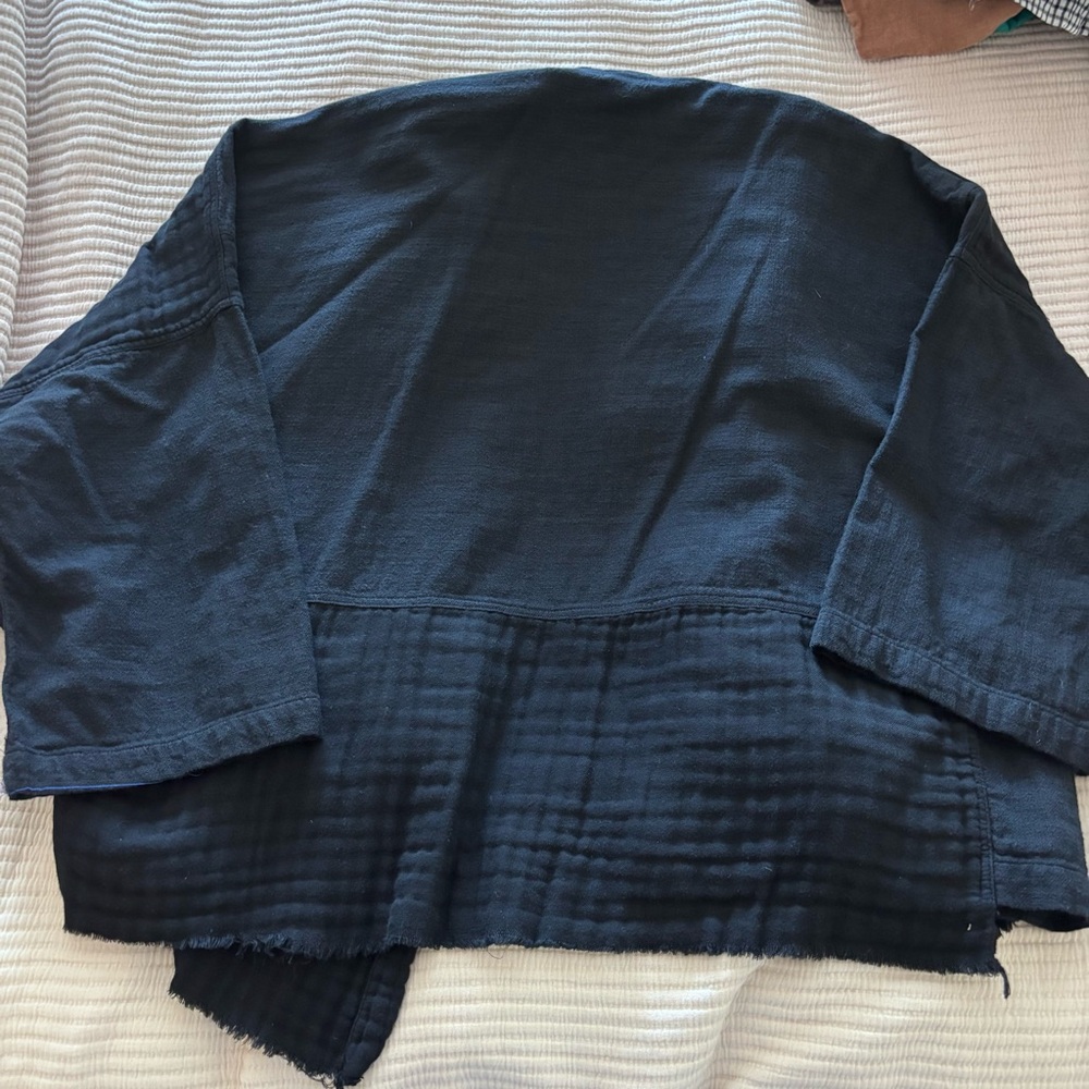 Atelier Delphine Haori Black Jacket NWOT S - Picture 3 of 3